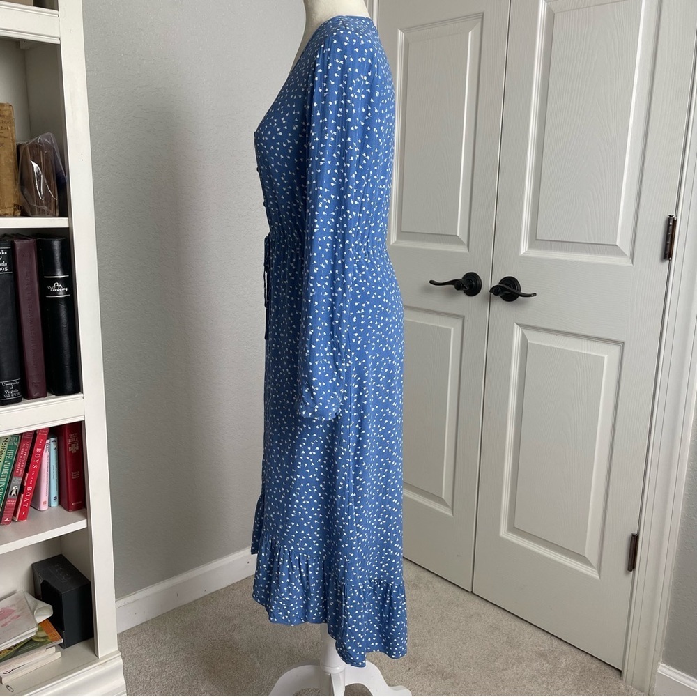 Rails “Jade” Blue Wisteria Midi Dress Size S - Picture 5 of 13